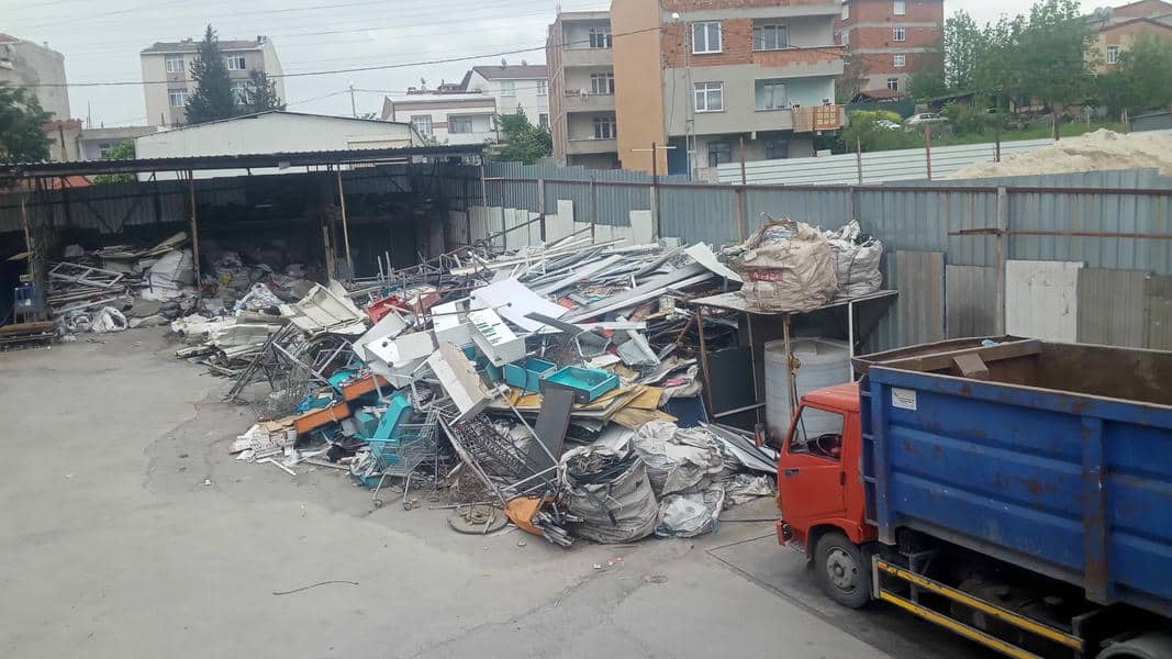 Maltepe hurda yükleme